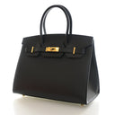 Hermes Noir Veau Madame Sel...
