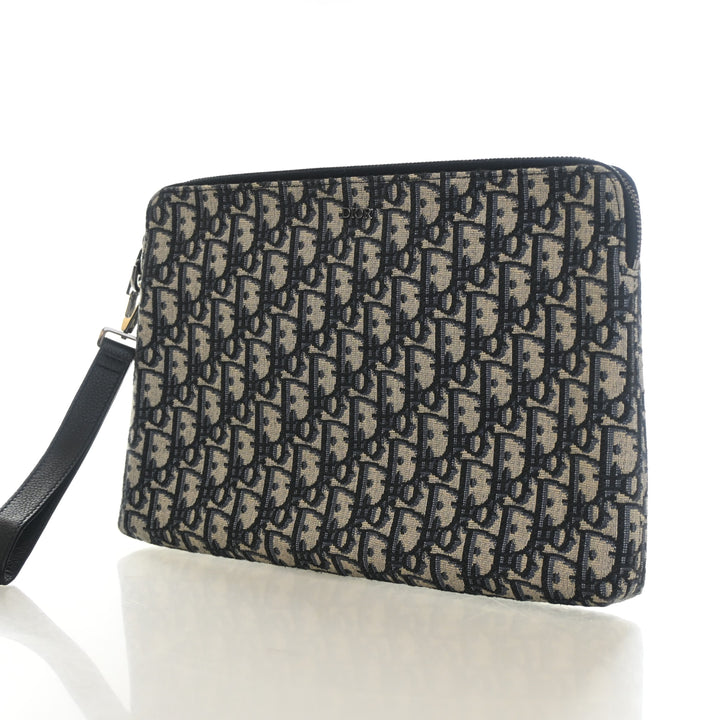 Dior Oblique A4 Zipped Pouch