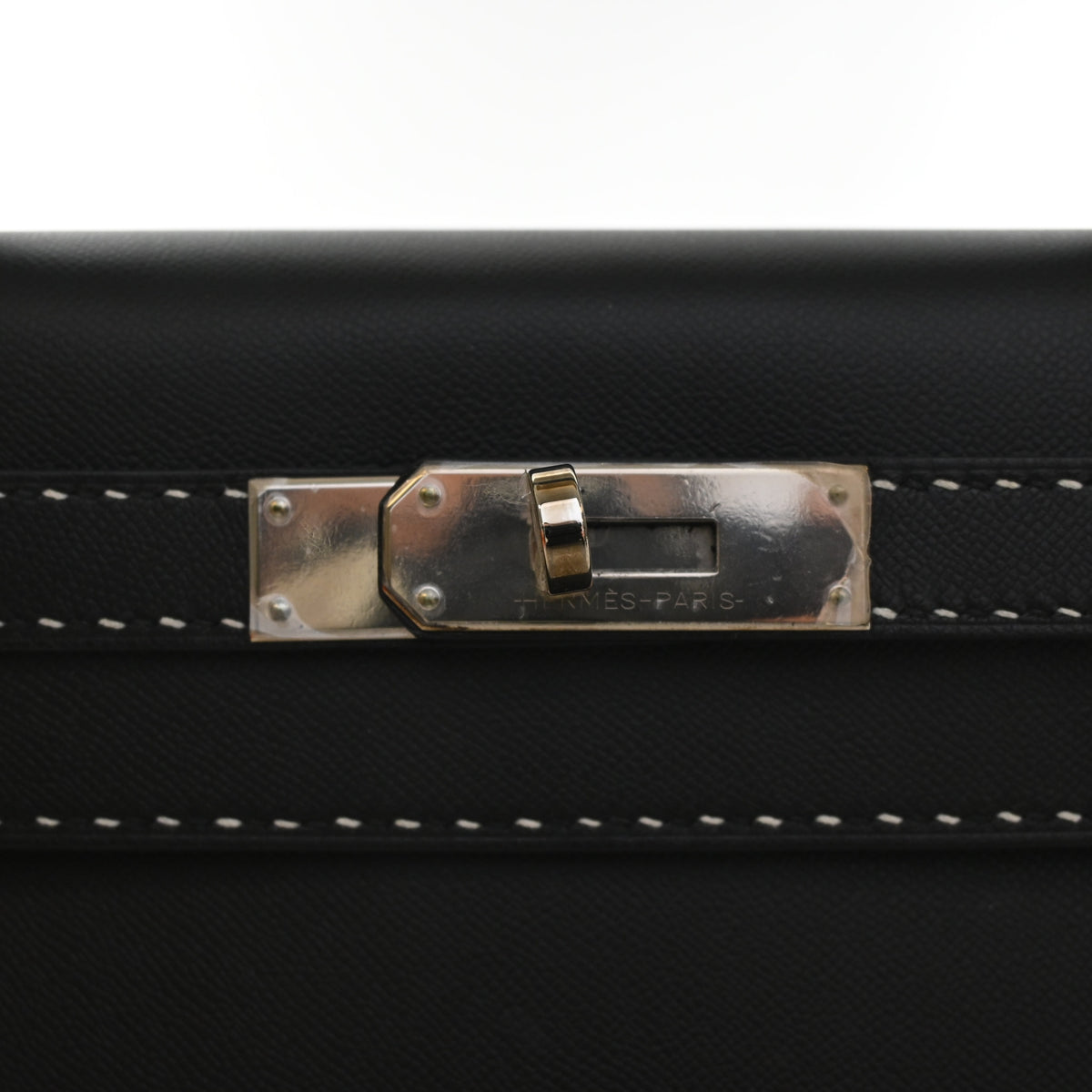 Hermes Noir Veau Monsieur Sellier Kelly 28, photo 4 of 16