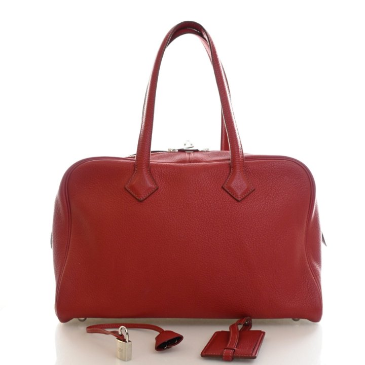 Hermes Rouge Garance Clemence Victoria II 35, photo 20 of 20