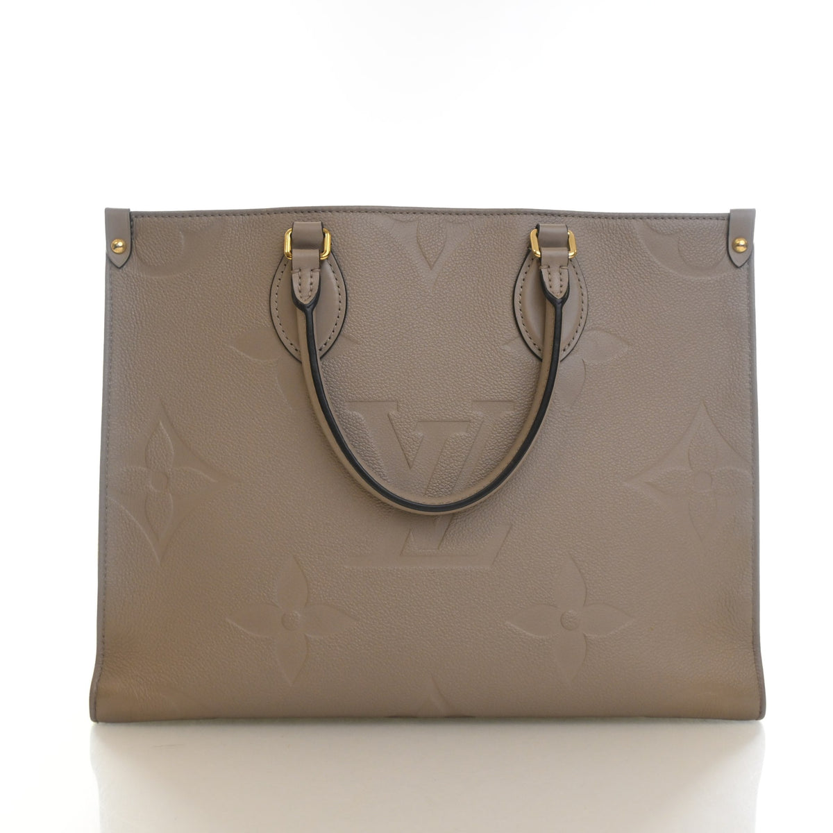 Pre-Owned Louis Vuitton Onthego MM Monogram Empreinte Giant, front view, photo 11 of 12