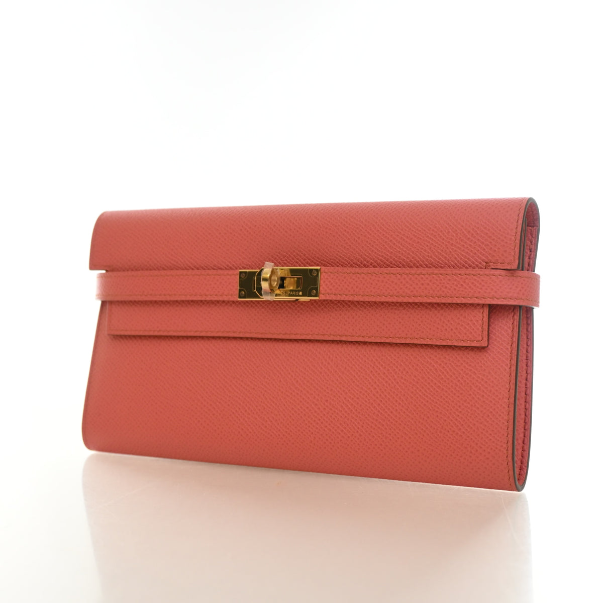 Hermes Flamingo Epsom Kelly Wallet, photo 3 of 12