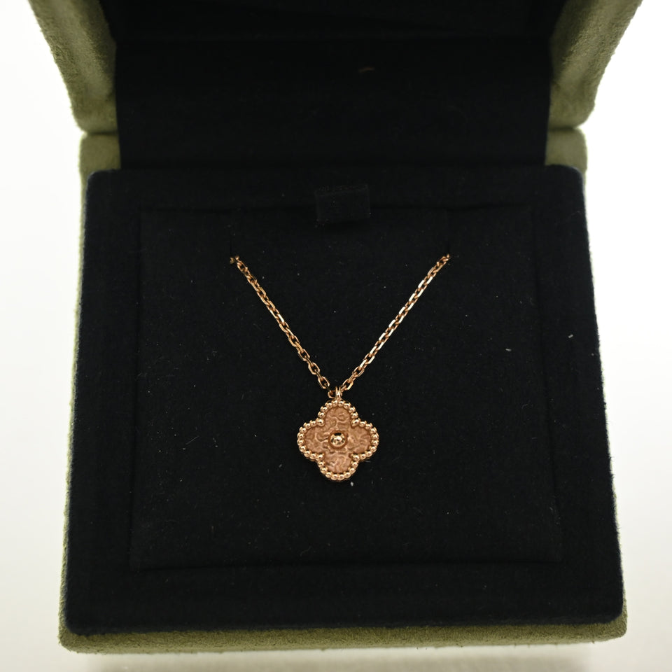 Van Cleef and Arpels Sweet Alhambra Necklace