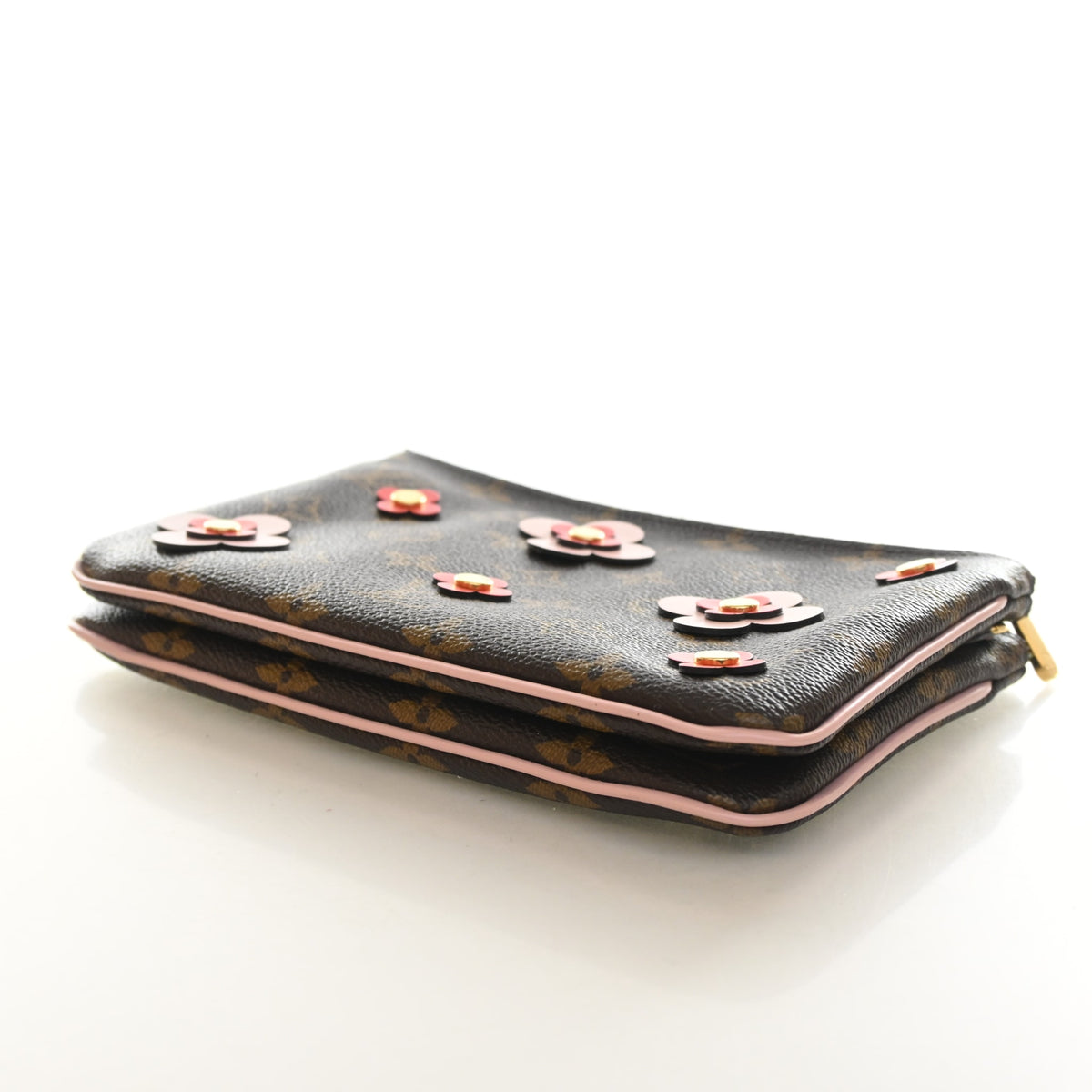 Louis Vuitton Monogram Blooming Flowers Double Zip Pochette, photo 6 of 14