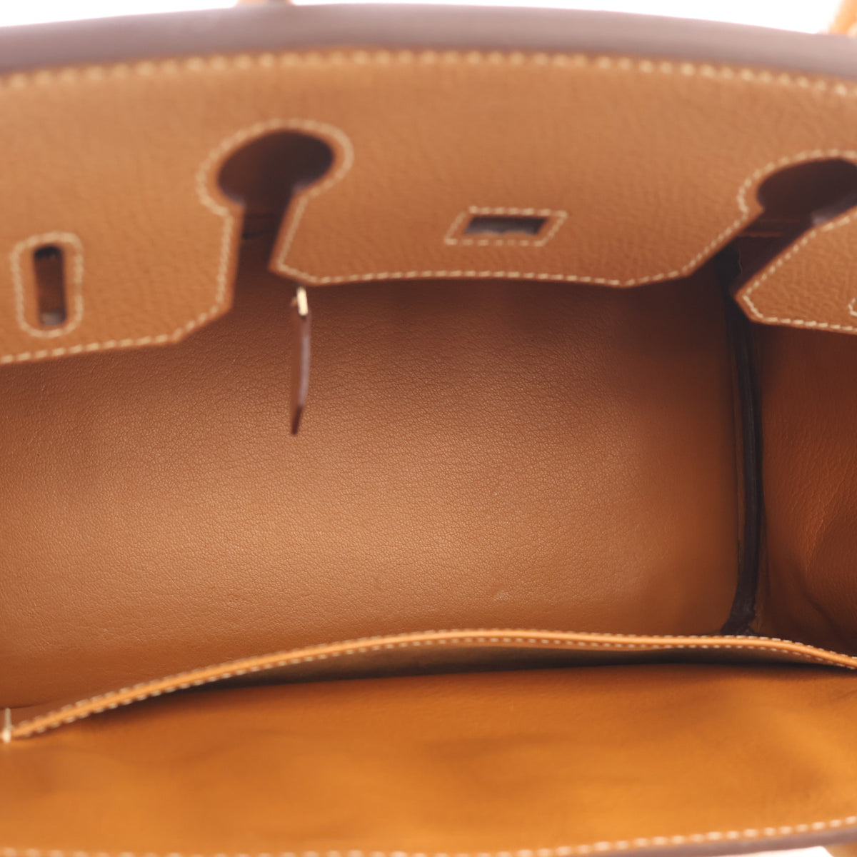 Hermes Vintage Gold Ardennes Birkin 30, photo 20 of 23