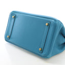 Hermes Turquoise Togo Birki...