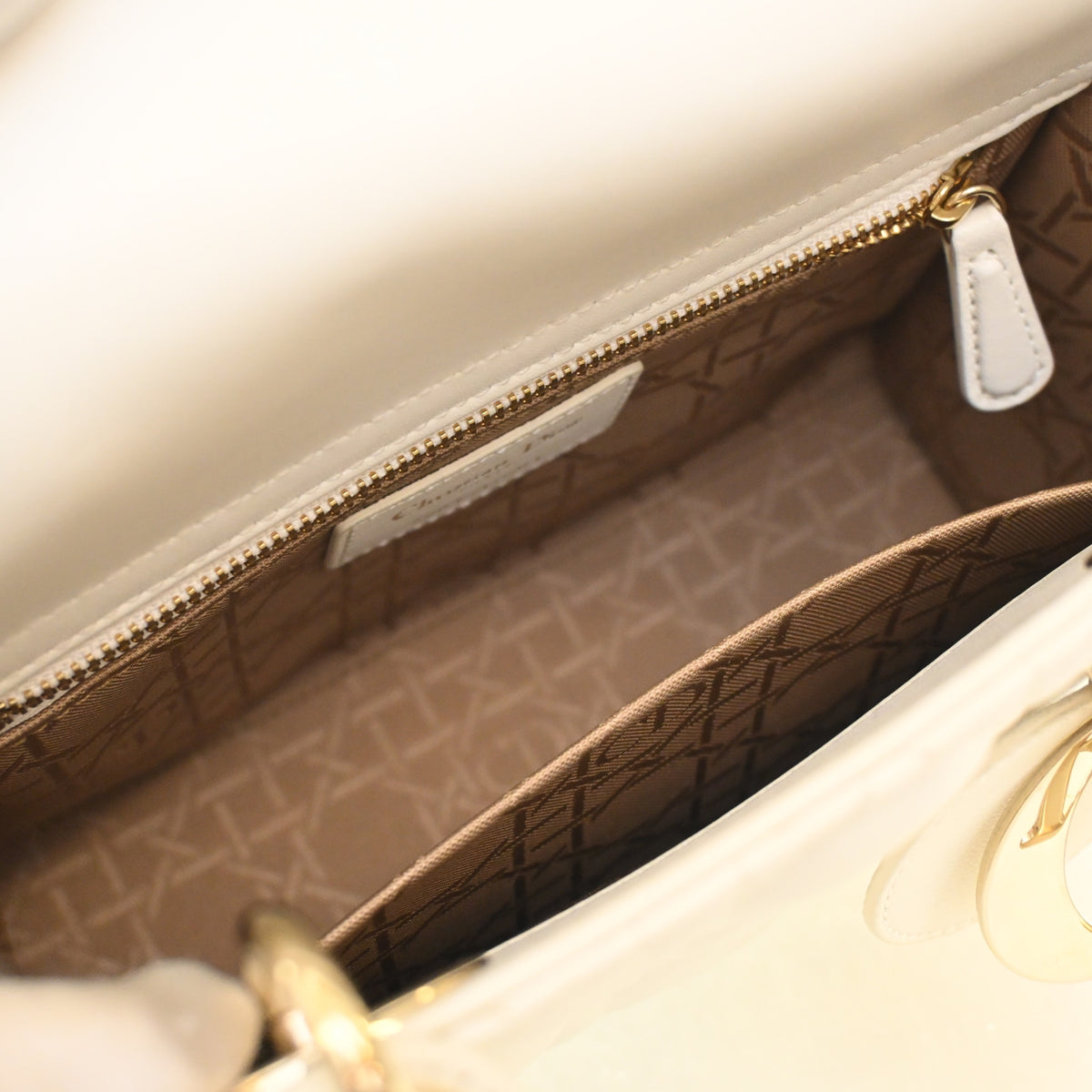 Christian Dior Small Lambskin Lady Dior, photo 13 of 21