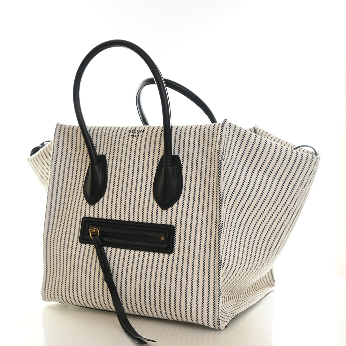 Celine Medium mixed Fibers Phantom Luggage Tote, photo 3 of 16