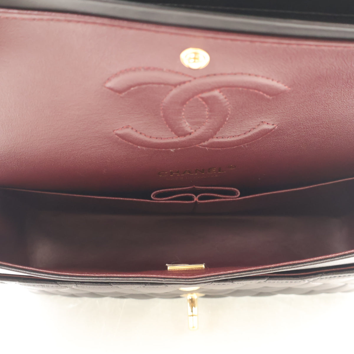 Chanel Medium Lambskin Classic Double Flap Bag, photo 14 of 17