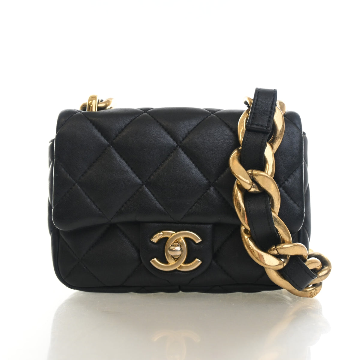 Chanel Small Lambskin Funky Town Flap Bag, photo 1 of 15