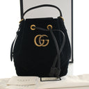 Gucci Velvet GG Marmont Buc...