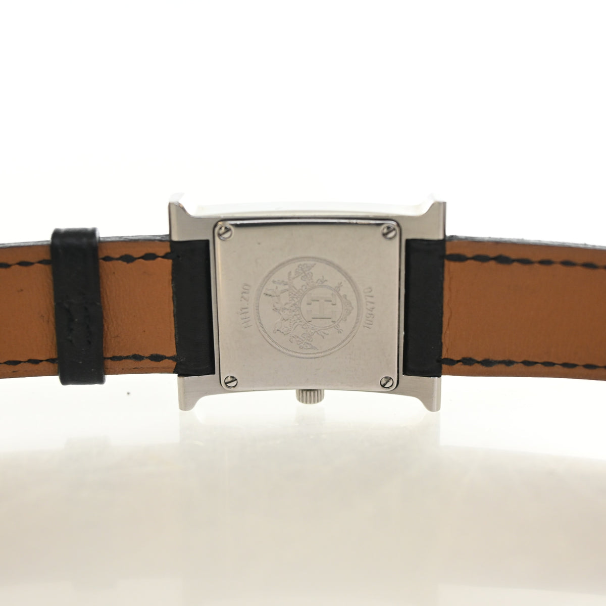 Pre-Owned Hermès Watch Heur H, base and feet view