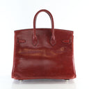 Hermes Burgundy Lizard Birk...