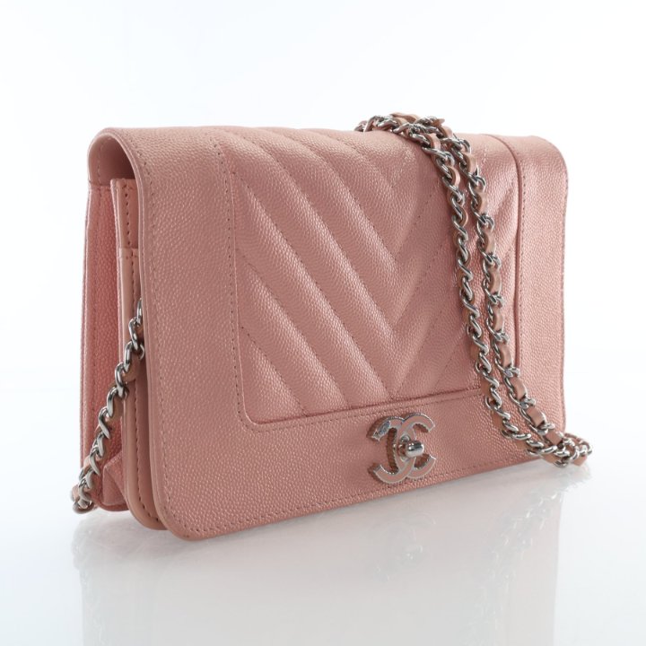 Chanel Caviar Mademoiselle Wallet On Chain (WOC), photo 2 of 16