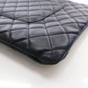 Chanel Large Lambskin Pouch