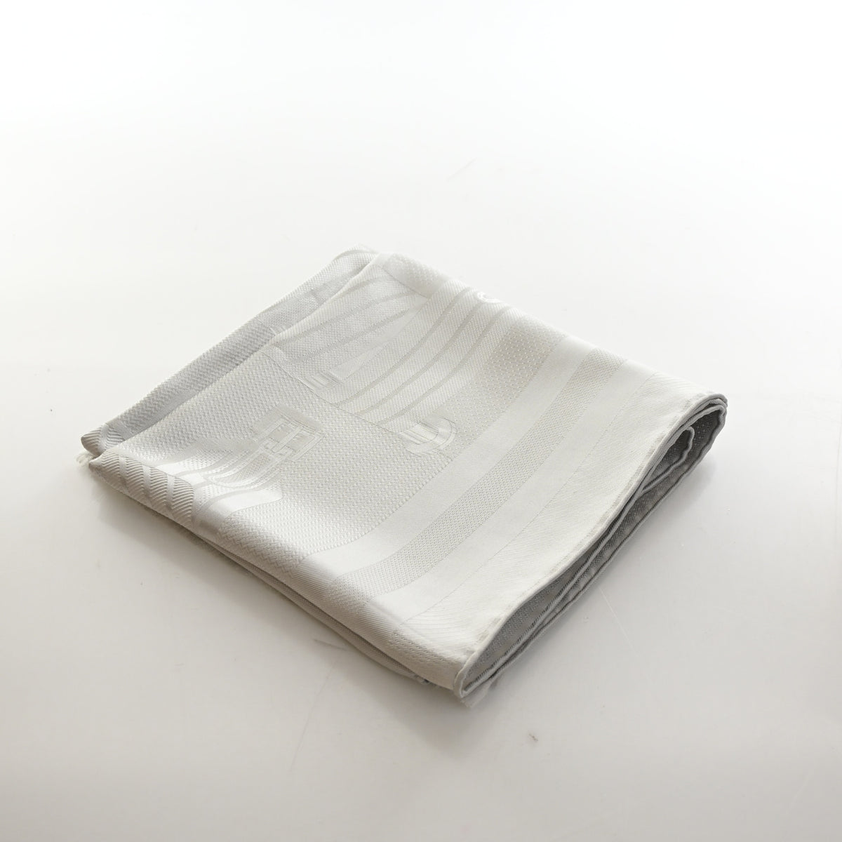 Pre-Owned Hermès Echarpe Foulard Les Sangles, flat lay, authenticated at Luxe Du Jour