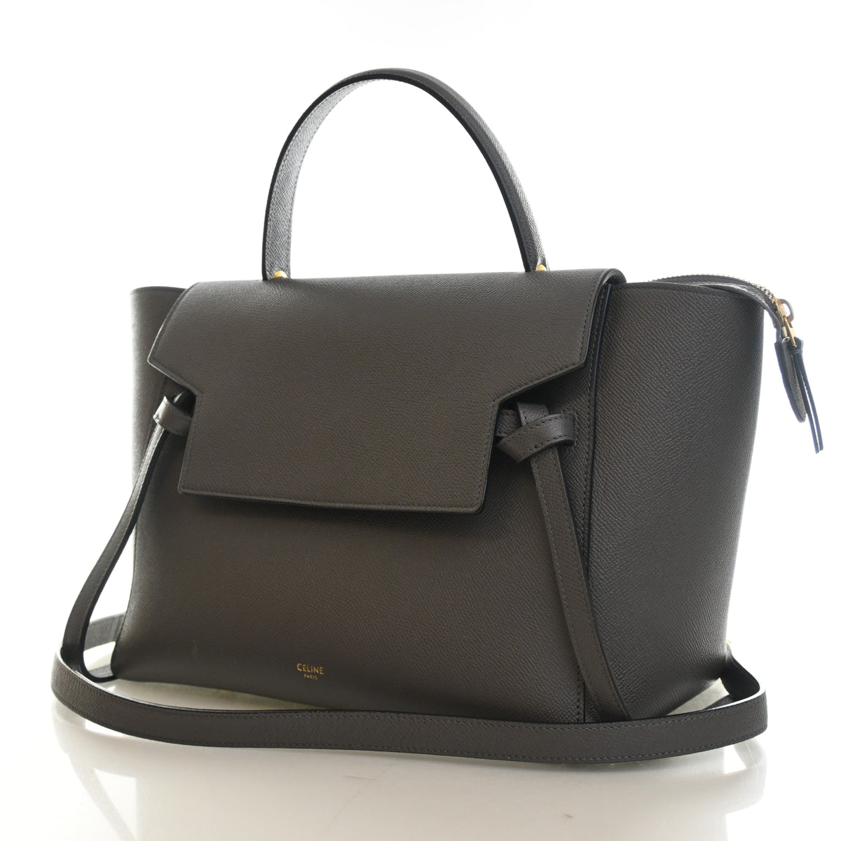 Pre-Owned Celine Belt Bag Mini Calfskin, front view, photo 3 of 14