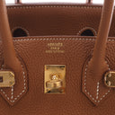 Hermes Gold Togo Birkin 25 