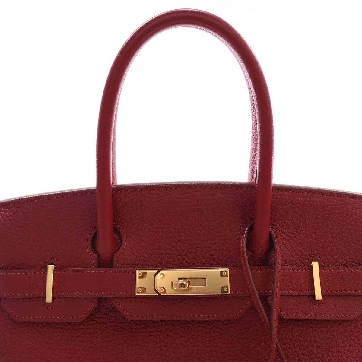 Pre-Owned Hermès Birkin 30 Rouge H Togo Leather, gold hardware