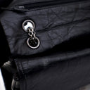 Chanel Black Aged Calfskin ...