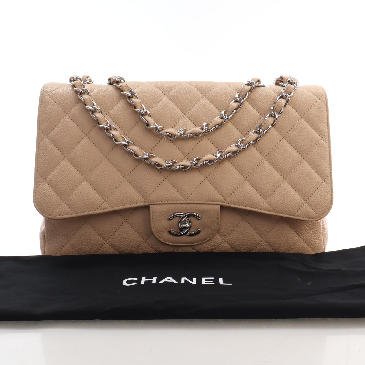 Chanel Jumbo Caviar Classic Single Flap Bag, photo 17 of 17