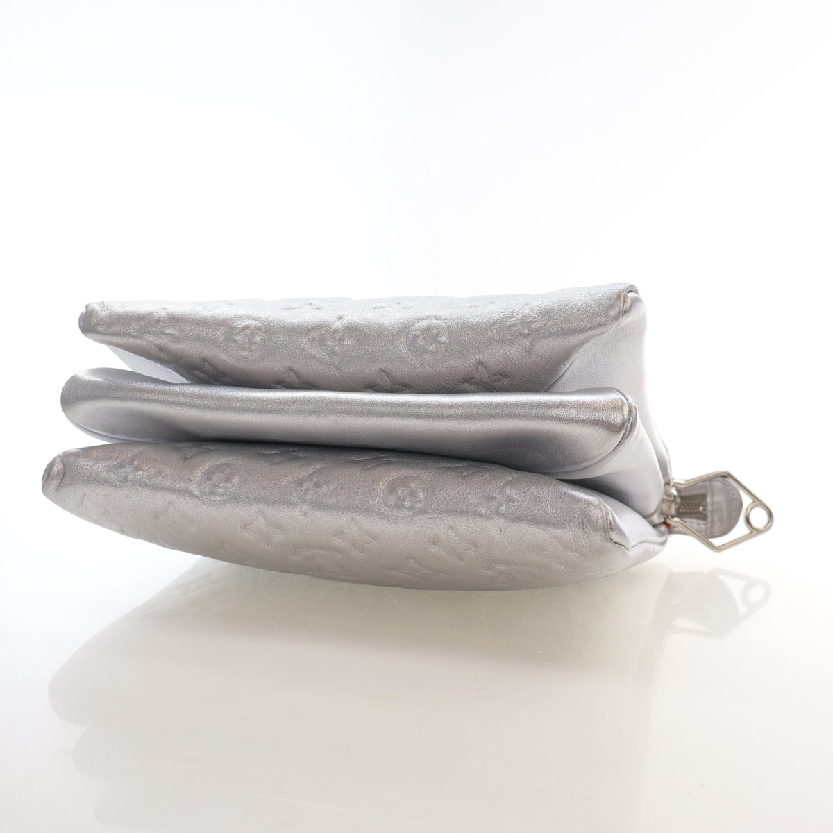 Pre-Owned Louis Vuitton PM Monogram Embossed Lambskin Coussin, side profile, photo 7 of 15