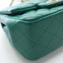 Chanel Mini Lambskin Square...