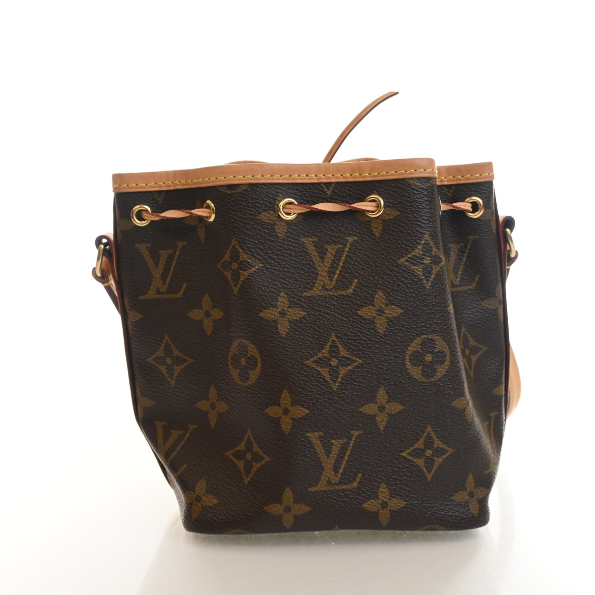 Pre-Owned Louis Vuitton Nano Monogram Noe, three-quarter view, photo 11 of 15