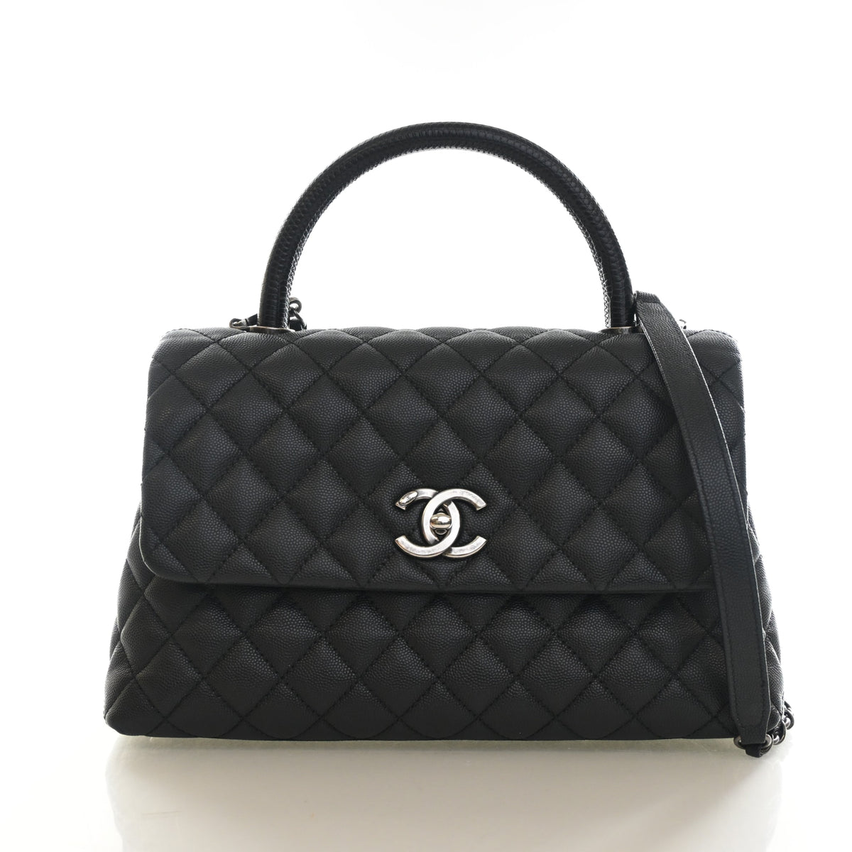 Chanel Medium Caviar Coco Handle Bag, photo 1 of 15