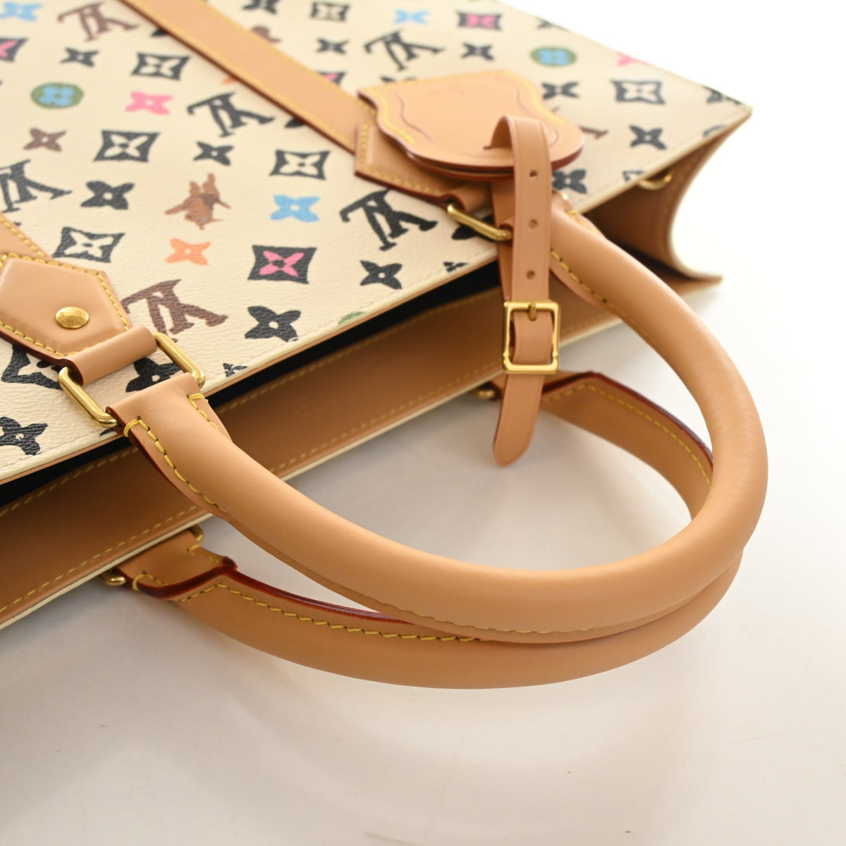 Pre-Owned Louis Vuitton Sac Plat Monogram Craggy, side view