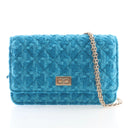 Chanel Tweed Wallet On Chain