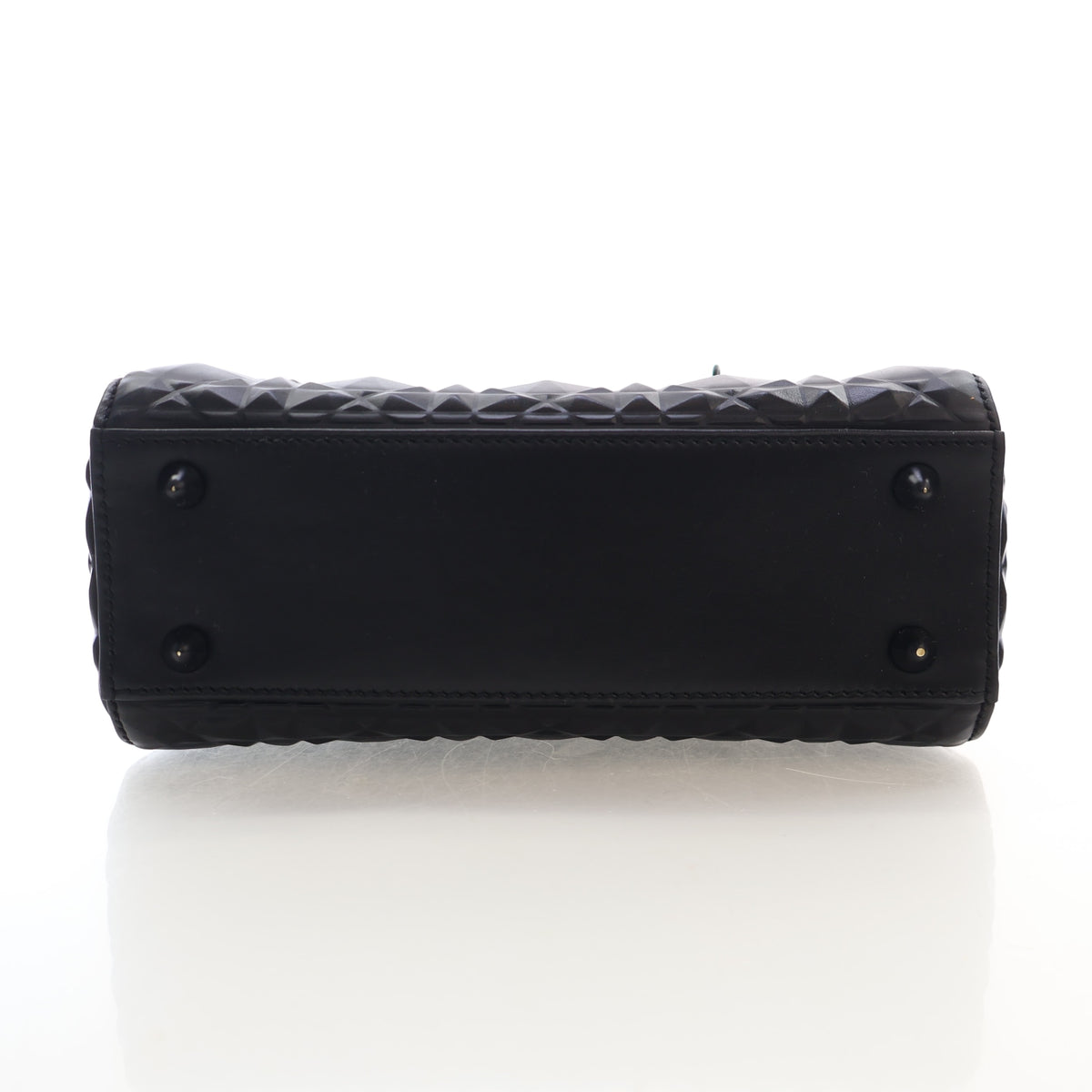 Pre-Owned Christian Dior Lady Dior Small Calfskin, base and feet view, photo 9 of 17