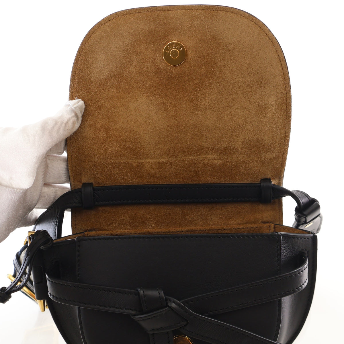 Loewe Mini Calfskin Dual Gate Crossbody, photo 18 of 20