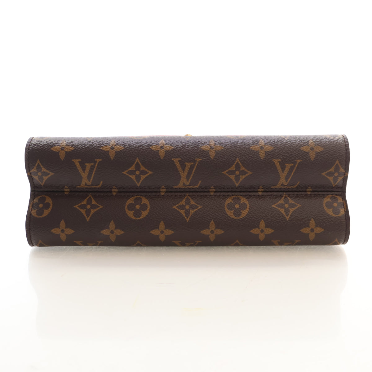 Pre-Owned Louis Vuitton Coated Canvas Monogram Victoire Handbag, base and feet view, photo 9 of 19