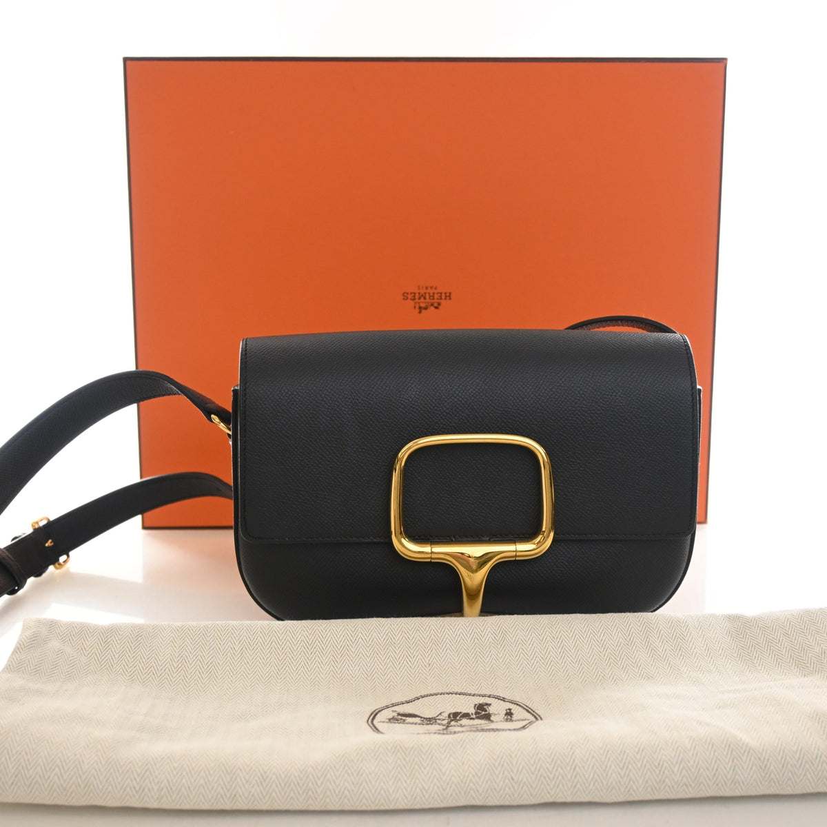 Hermes Noir Epsom Della Cavalleria Elan, photo 14 of 14