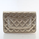 Chanel Calfskin Metallic CC...