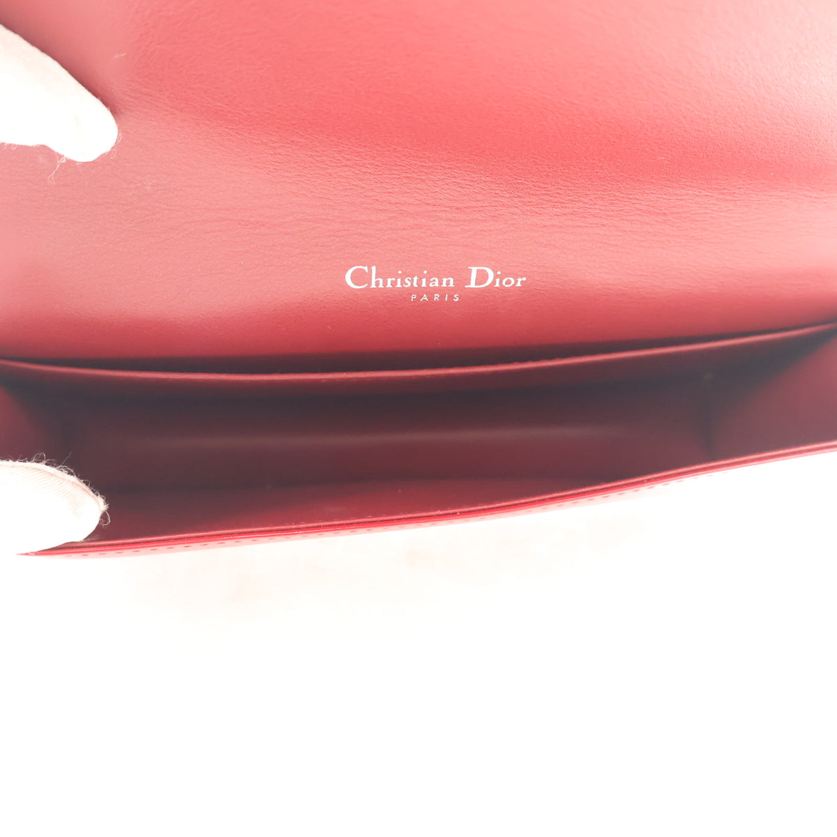 Christian Dior Patent Lady Dior Pouch with Chain, photo 14 of 16