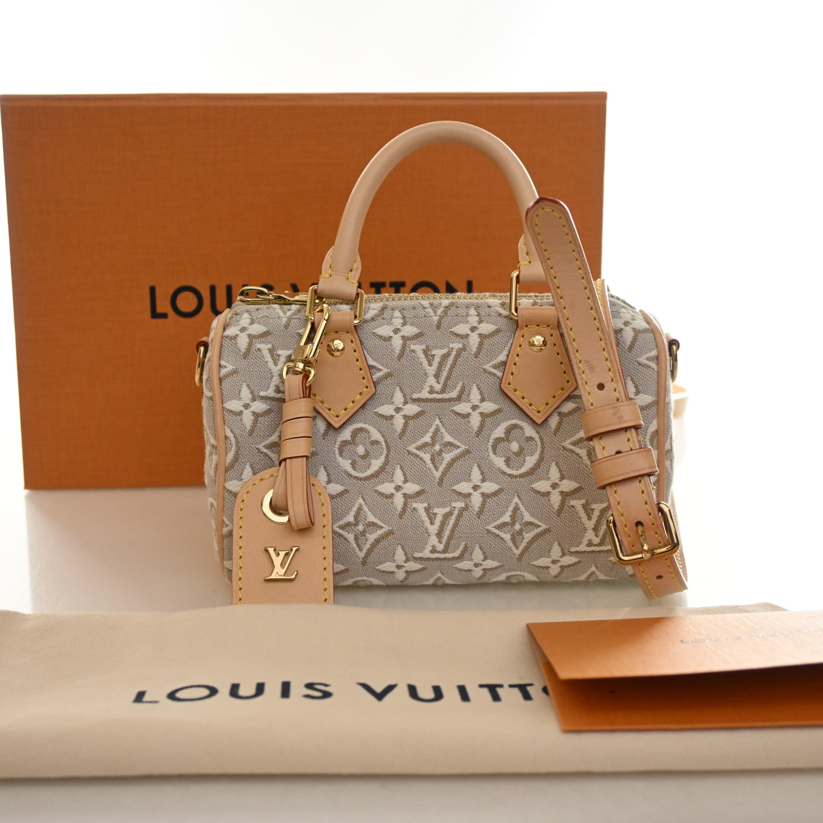 Louis Vuitton Jacquard Monogram Embleme Nano Speedy, photo 14 of 14