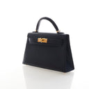 Hermes Noir Epsom Mini Kell...