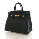 Hermes Noir Togo Birkin 25
