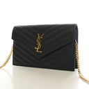 Saint Laurent Calfskin Cass...