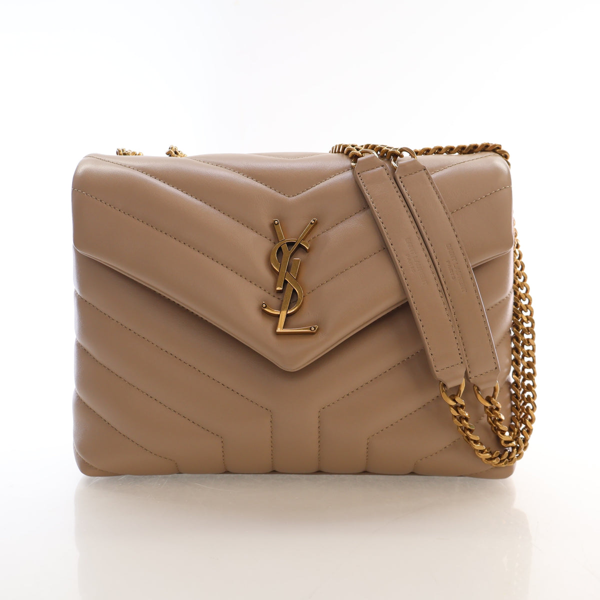 Pre-Owned Saint Laurent Loulou Small Calfskin, front view