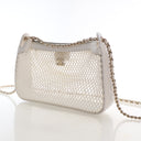 Chanel Lambskin Mesh Pouch Bag