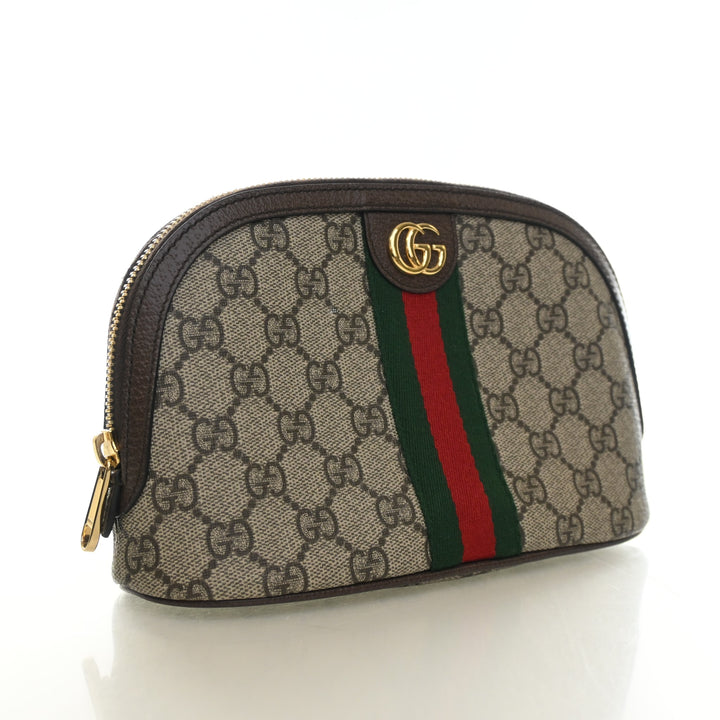 Gucci Small GG Supreme Ophidia Cosmetic Case