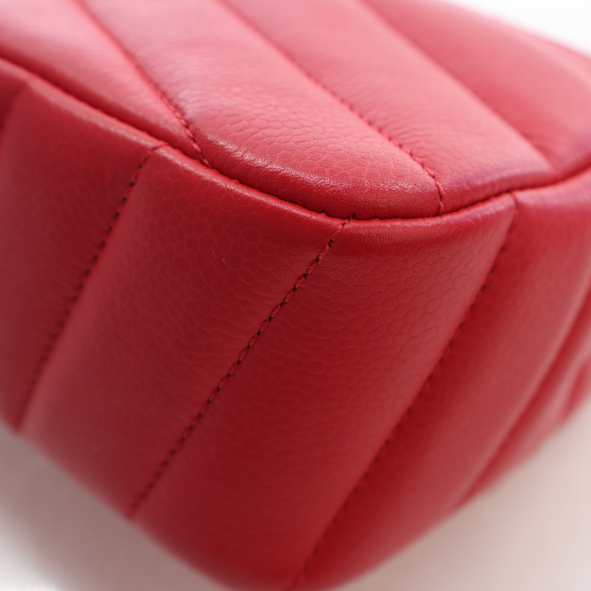 Chanel Mini Caviar Chevron Single Flap Bag, photo 16 of 19