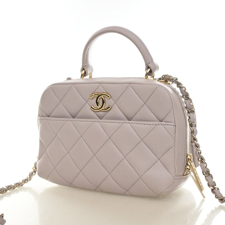 Chanel Lambskin Trendy CC Bowling Bag