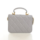 Chanel Mini Lambskin Top Ha...