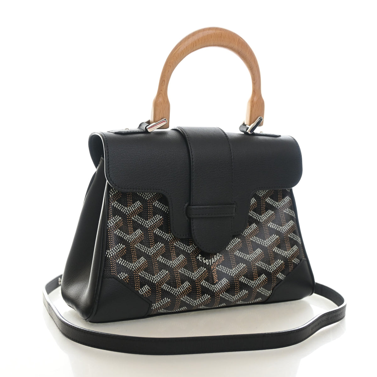Pre-Owned Goyard Mini Goyardine Saigon, front view, photo 2 of 13
