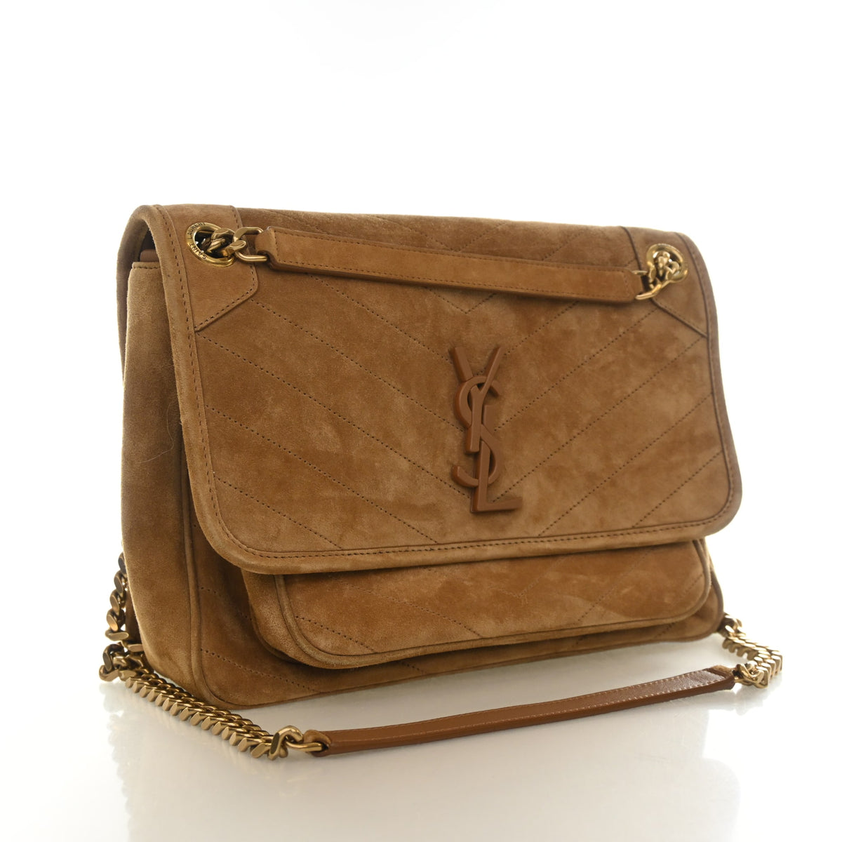 Saint Laurent Medium Suede Niki Shoulder Bag, photo 2 of 16