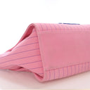 Chanel Large Pinstriped Can...